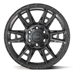 4PLAY 4PS20 18x9 6x135 + 6x139.7 18et Satin Black Wheel