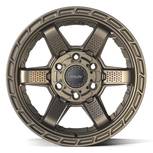 4PLAY 4PS63 17x9 6x135 + 6x139.7 -6et Satin Bronze Wheel