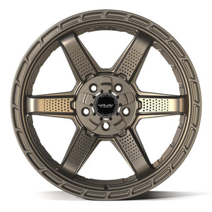 4PLAY 4PS63 20x9 5x127 + 5x139.7 -6et Satin Bronze Wheel