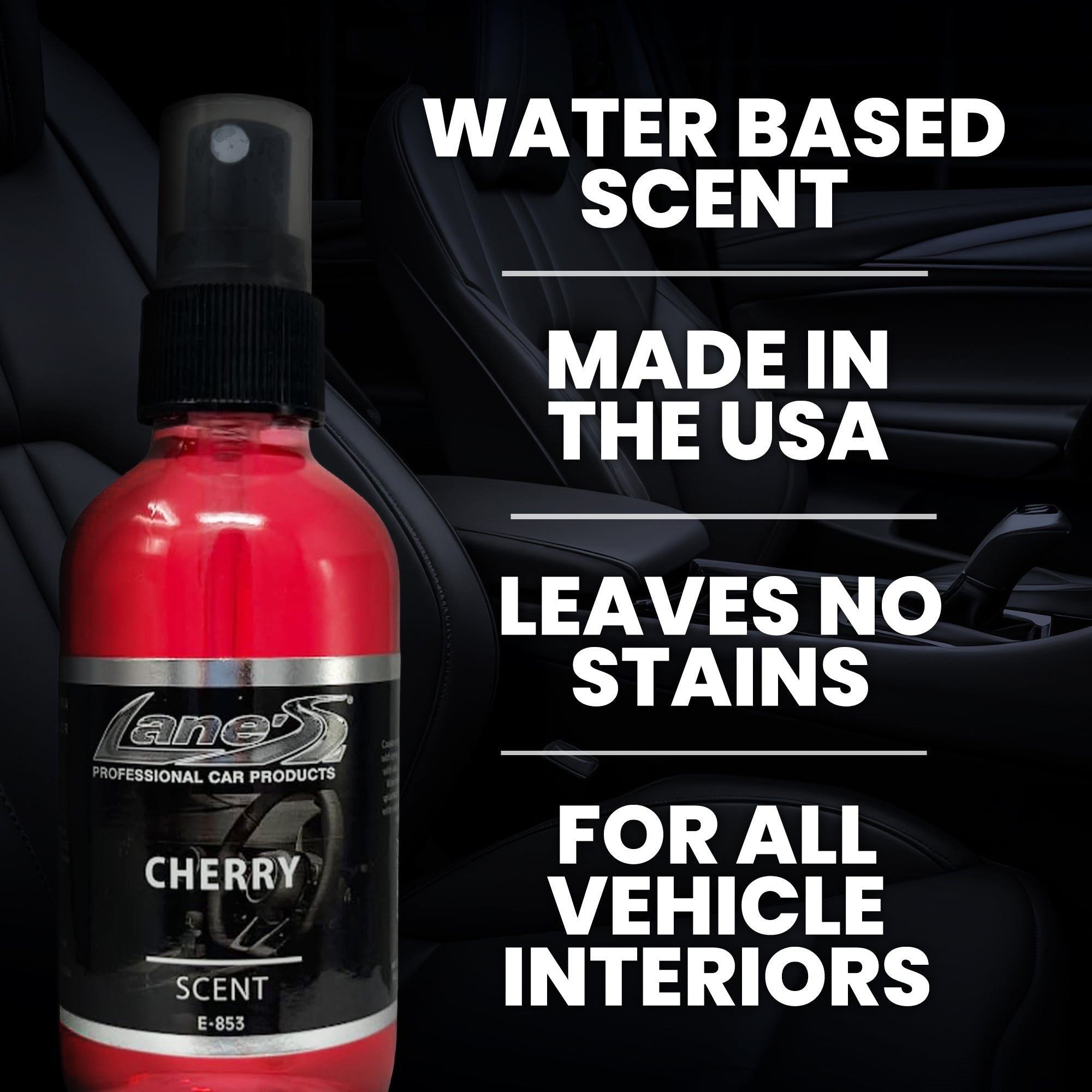 Cherry Smell Car Air Freshener Spray – Auto Odor Eliminator