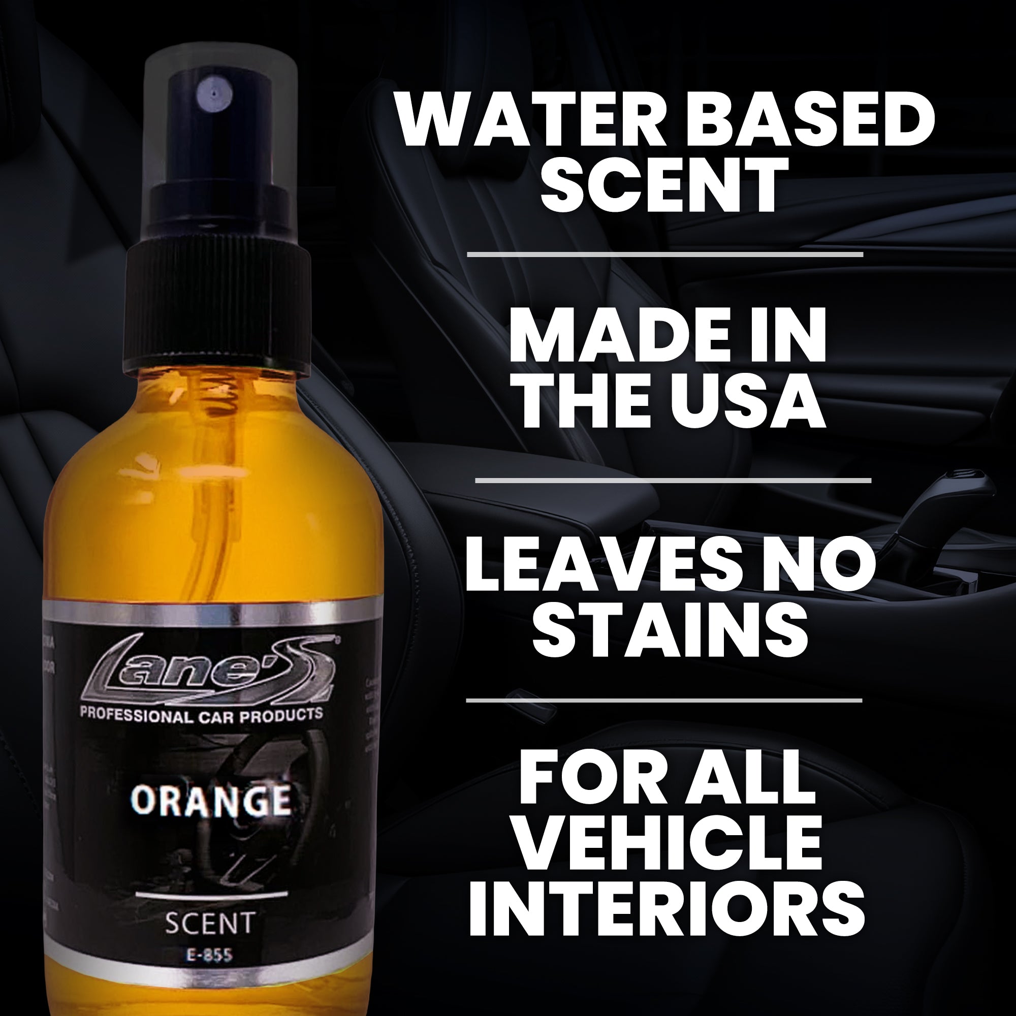 Orange Car Air Freshener