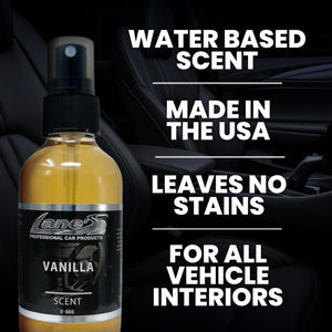 Vanilla Smell Car Air Freshener Spray – Odor Eliminator for Autos