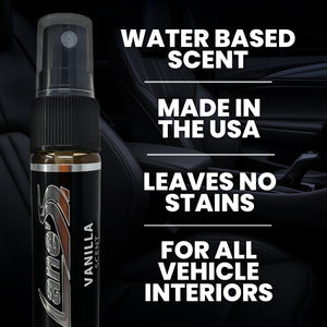 Vanilla Smell Car Air Freshener Spray – Odor Eliminator for Autos