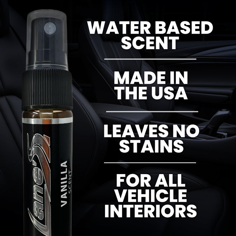 Vanilla Smell Car Air Freshener Spray – Odor Eliminator for Autos