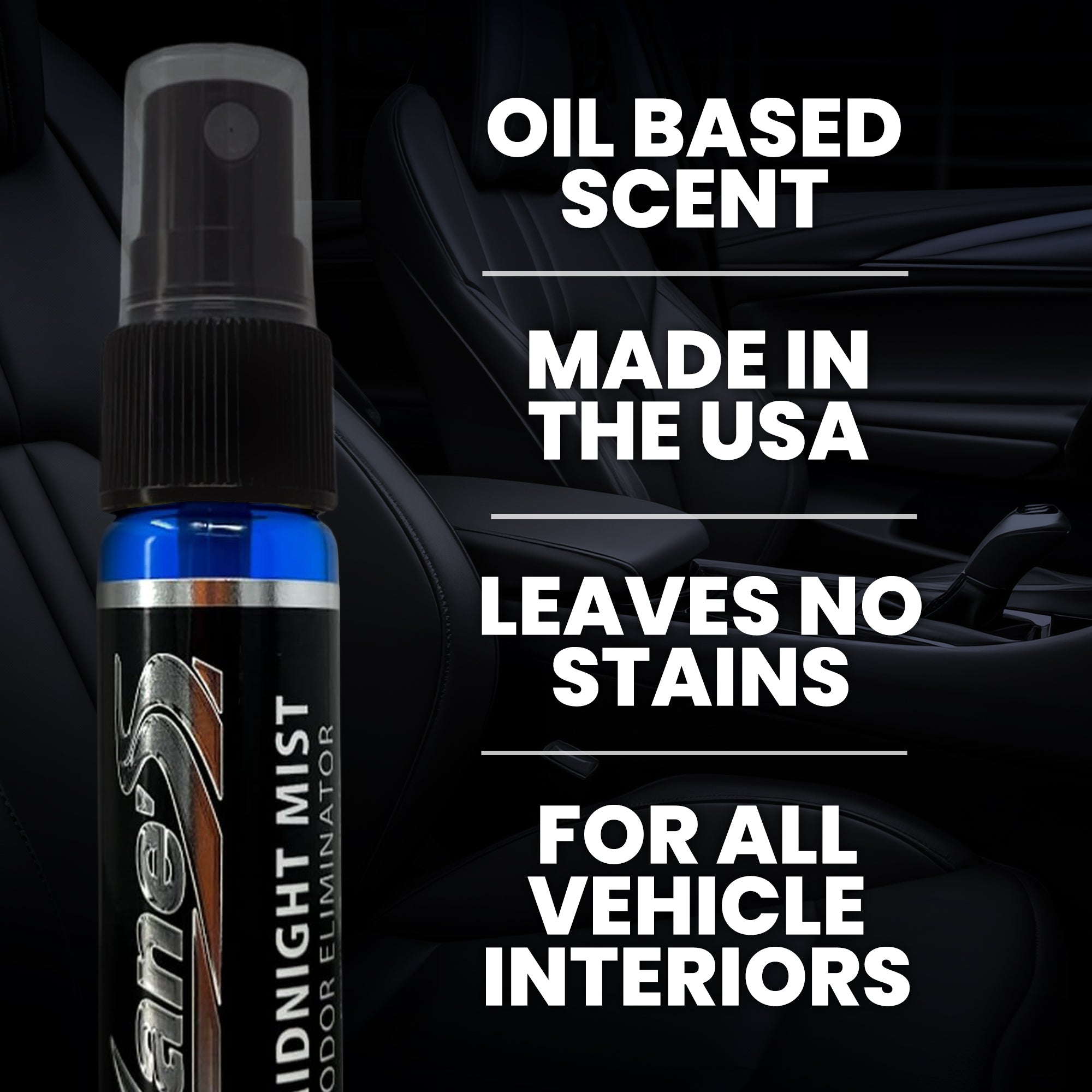 Midnight Mist Car Air Freshener - Oil Base