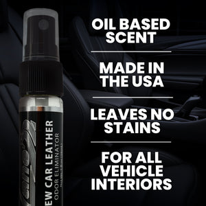 New Car Leather Air Freshener - Oil Base