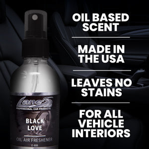 Black Love Car Air Freshener - Oil Base