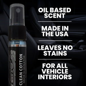 Clean Cotton Car Air Freshener - Oil Base
