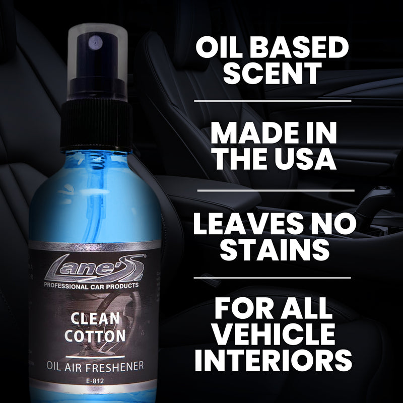 Clean Cotton Car Air Freshener - Oil Base