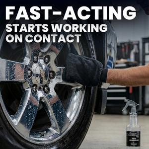 Aluminum Wheel Cleaner & Brightener – Eliminates Rust, Brake Dust & Oxidation