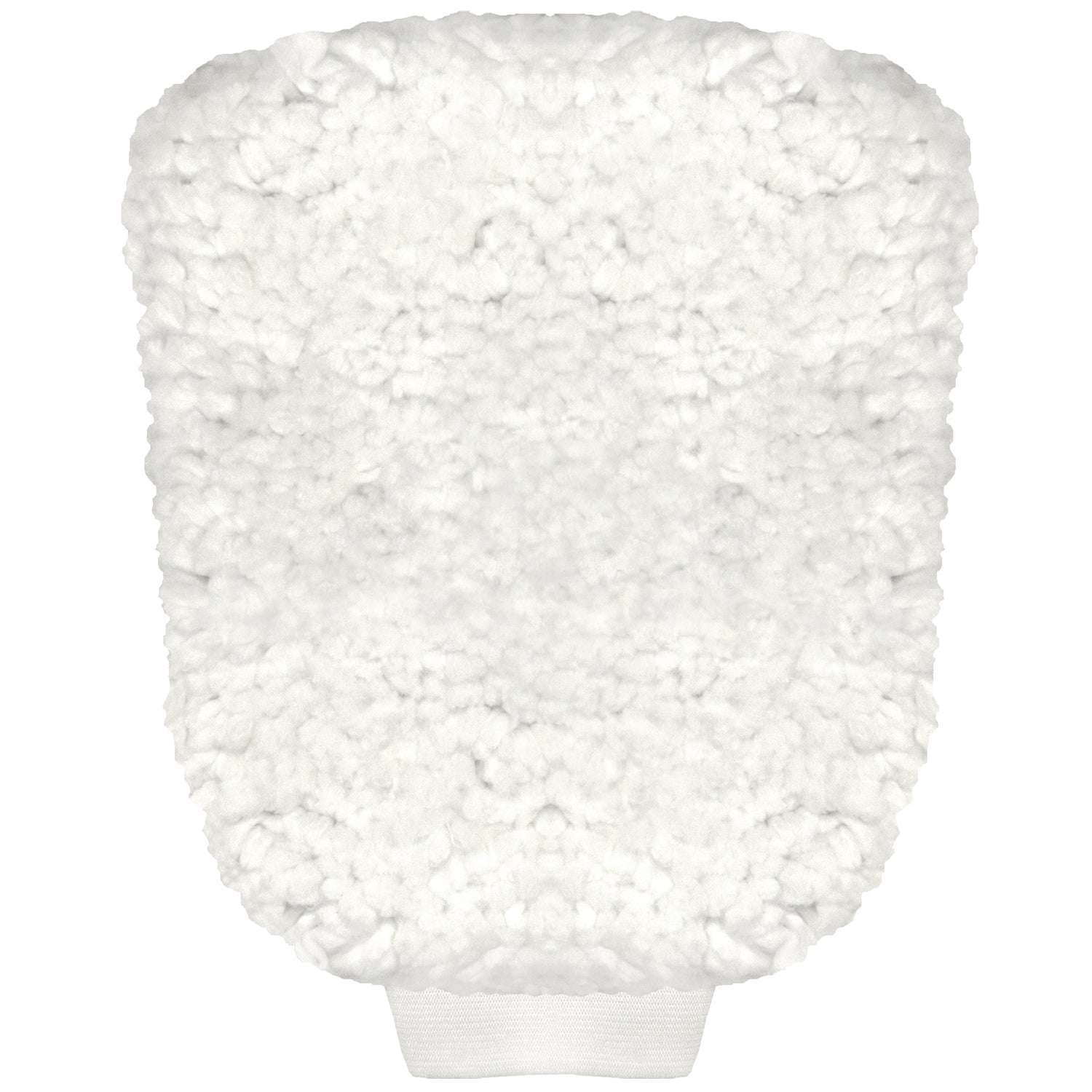 Snow White Heavy-Duty Chenille Wash Mitt