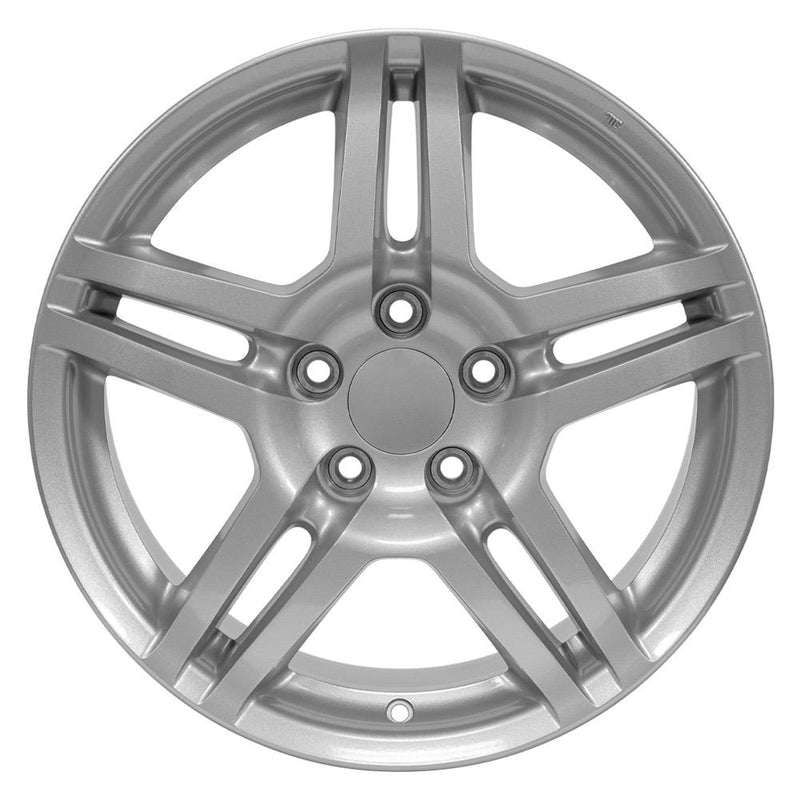 OE Wheels AC04 17x8 5x114.3 45et Gloss Silver Wheel