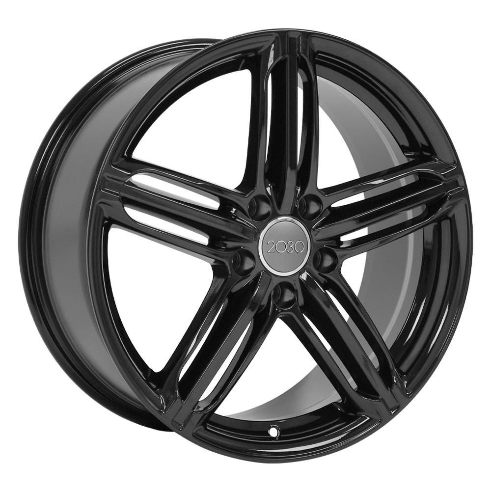 OE Wheels AU12 18x8 5x112 45et Gloss Black Wheel SS: 8525926