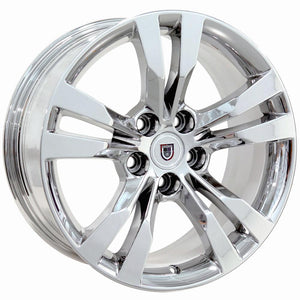 OE Wheels CA15B 18x8.5 5x120 40et Chrome Wheel