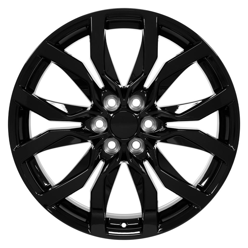 OE Wheels CA23 20x8 6x120 50et Gloss Black Wheel