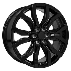 OE Wheels CA23 20x8 6x120 50et Gloss Black Wheel
