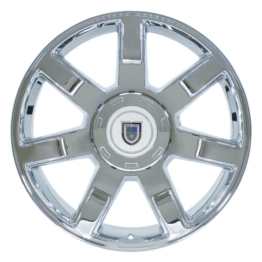 OE Wheels CA80 22x9 6x139.7 31et Chrome Wheel