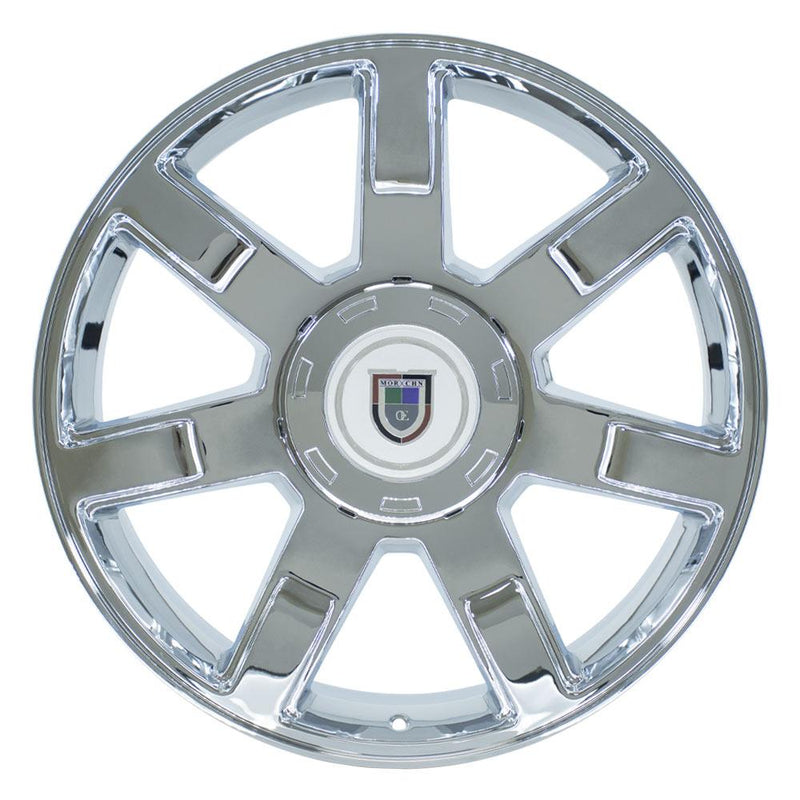 OE Wheels CA80 22x9 6x139.7 31et Chrome Wheel