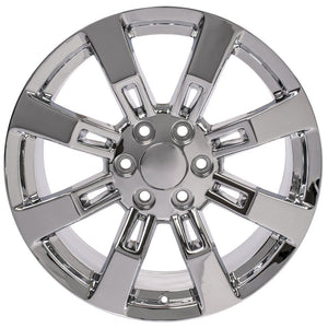 OE Wheels CA82 20x8.5 6x139.7 31et Chrome Wheel
