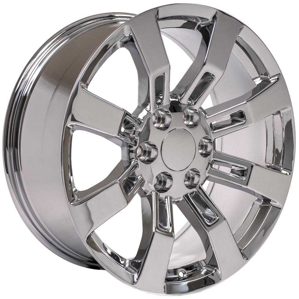 OE Wheels CA82 20x8.5 6x139.7 31et Chrome Wheel