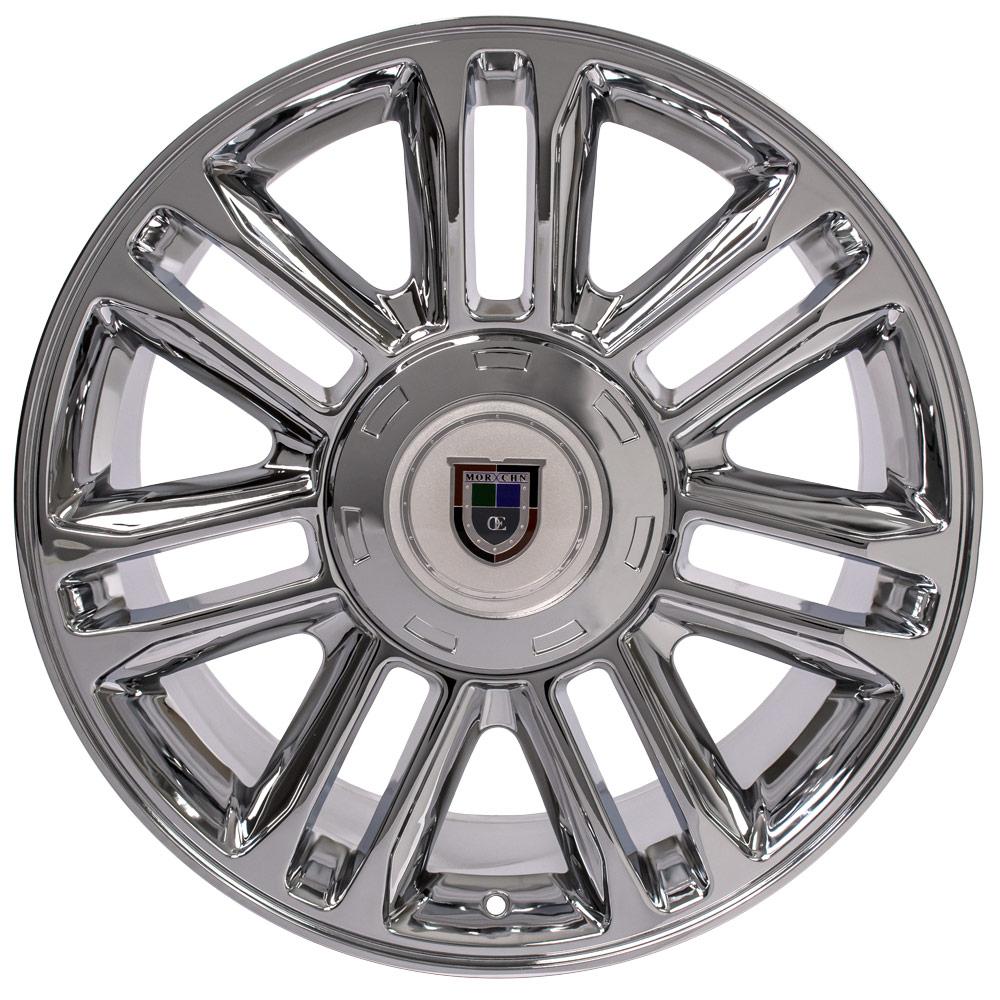 OE Wheels CA83 22x9 6x139.7 31et Chrome Wheel