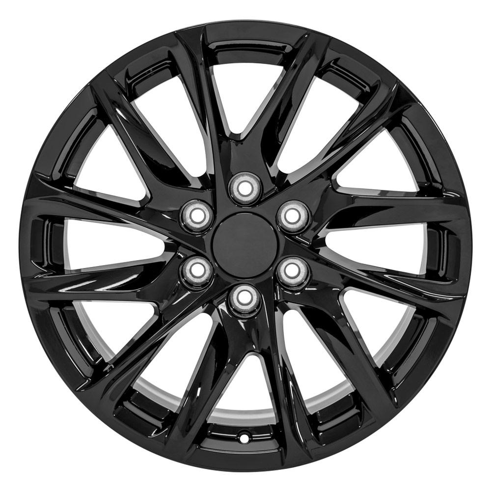 OE Wheels CA90 20x9 6x139.7 28et Gloss Black Wheel