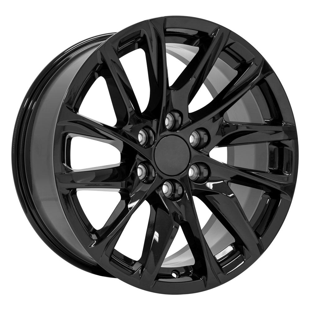 OE Wheels CA90 20x9 6x139.7 28et Gloss Black Wheel