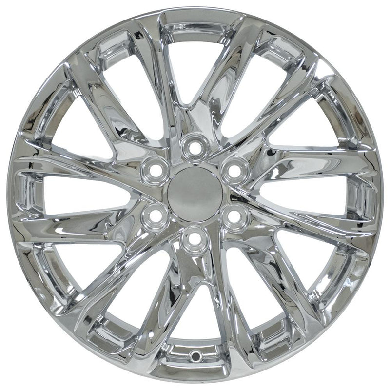 OE Wheels CA90 20x9 6x139.7 28et Chrome Wheel SS: 9513545