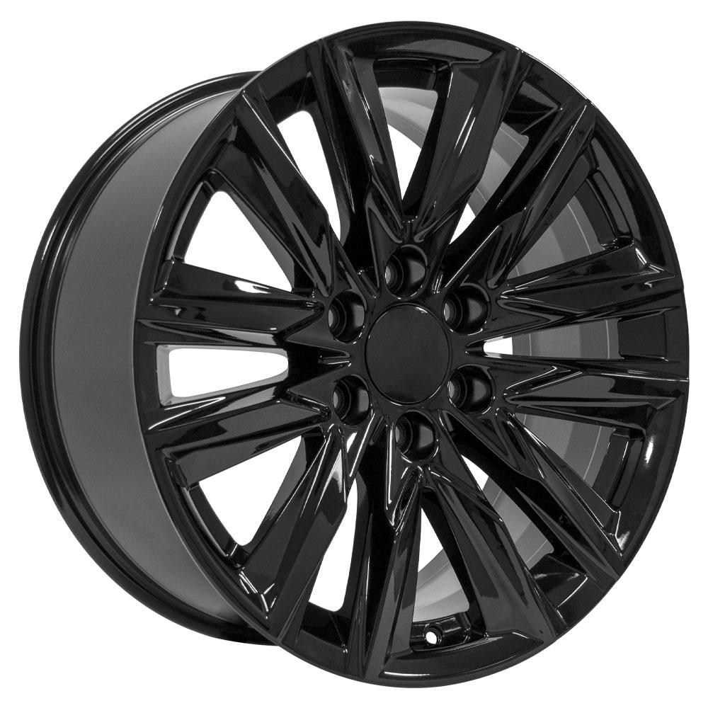 OE Wheels CA91 20x9 6x139.7 28et Gloss Black Wheel