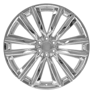 OE Wheels CA91 26x10 6x139.7 28et Chrome Wheel