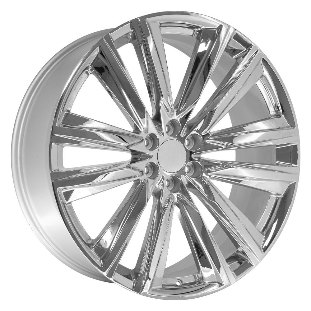 OE Wheels CA91 26x10 6x139.7 28et Chrome Wheel