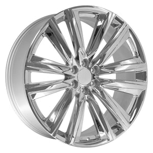 OE Wheels CA91 26x10 6x139.7 28et Chrome Wheel
