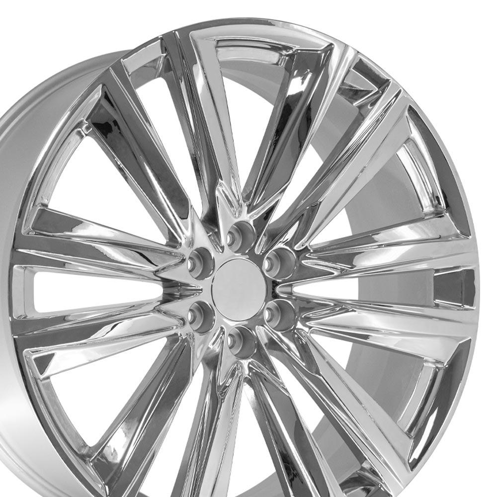 OE Wheels CA91 26x10 6x139.7 28et Chrome Wheel