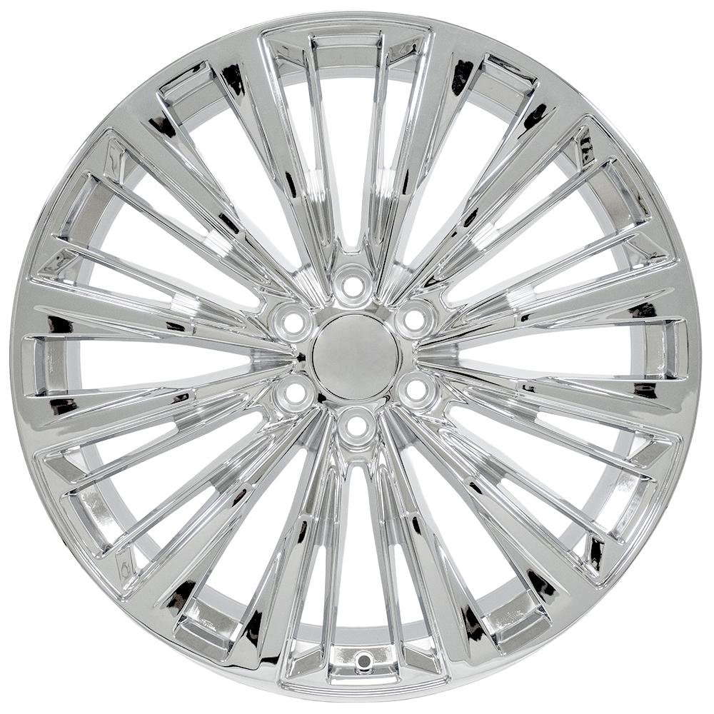 OE Wheels CA93 24x10 6x139.7 31et Chrome Wheel