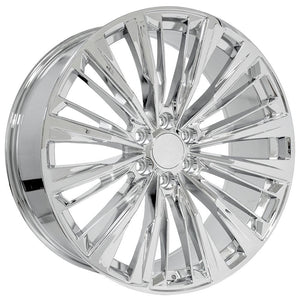 OE Wheels CA93 24x10 6x139.7 31et Chrome Wheel