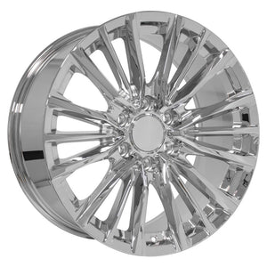 OE Wheels CA94 20x9 6x139.7 28et Chrome Wheel