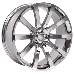 OE Wheels CL02 20x9 5x115 25.55et Chrome Wheel