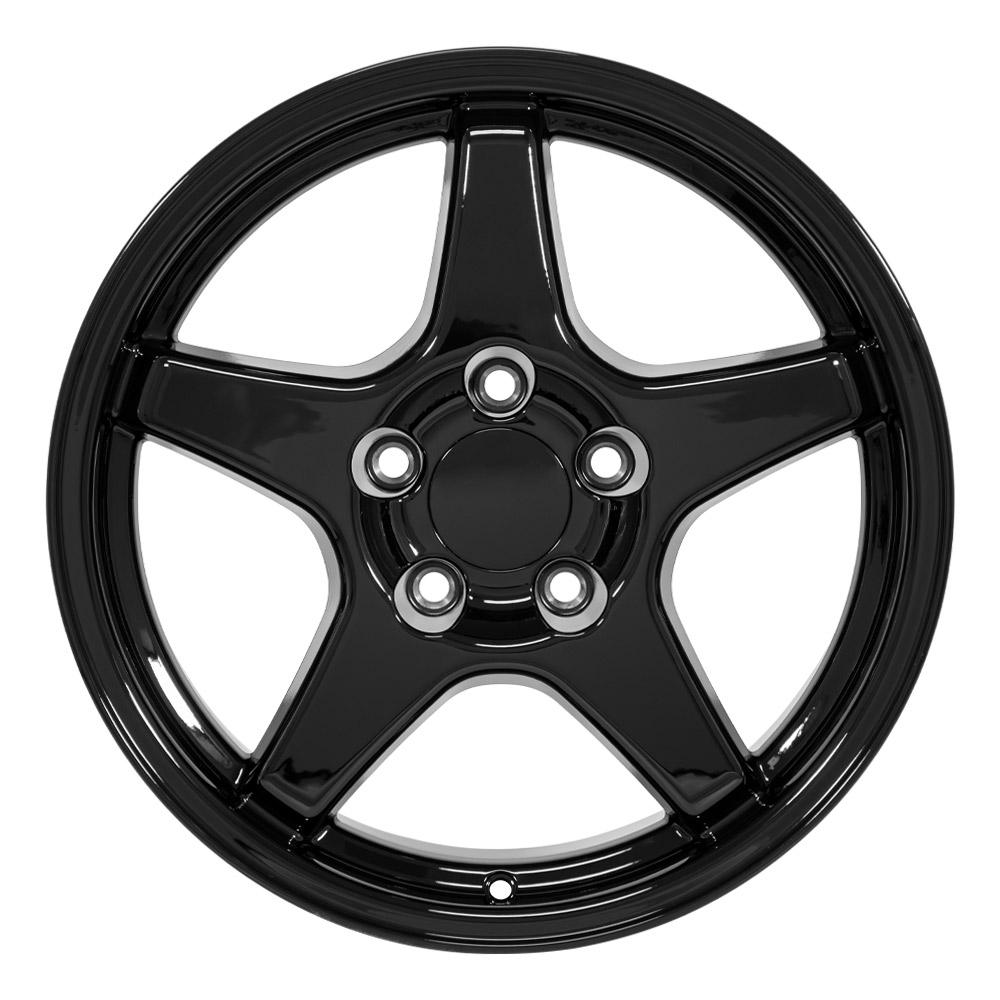 OE Wheels CV01 17x9.5 5x120.65 56et Gloss Black Wheel