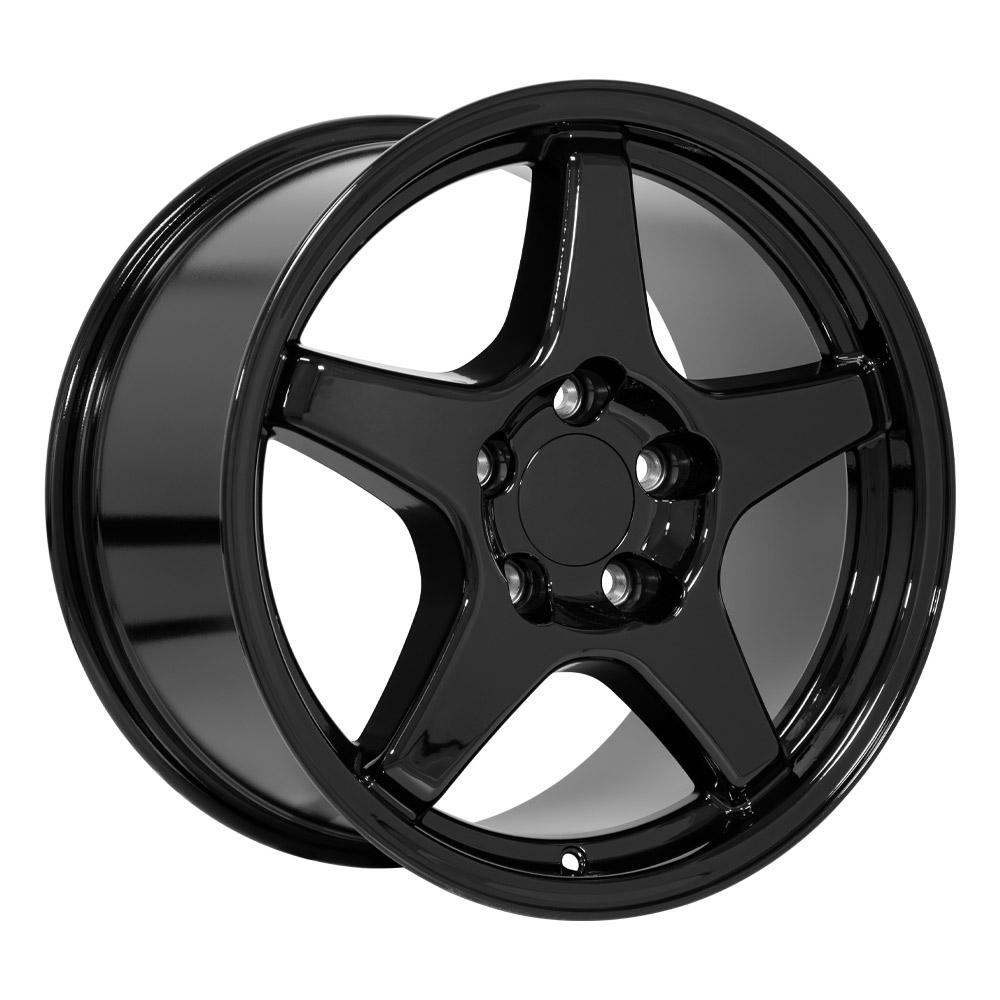 OE Wheels CV01 17x9.5 5x120.65 56et Gloss Black Wheel
