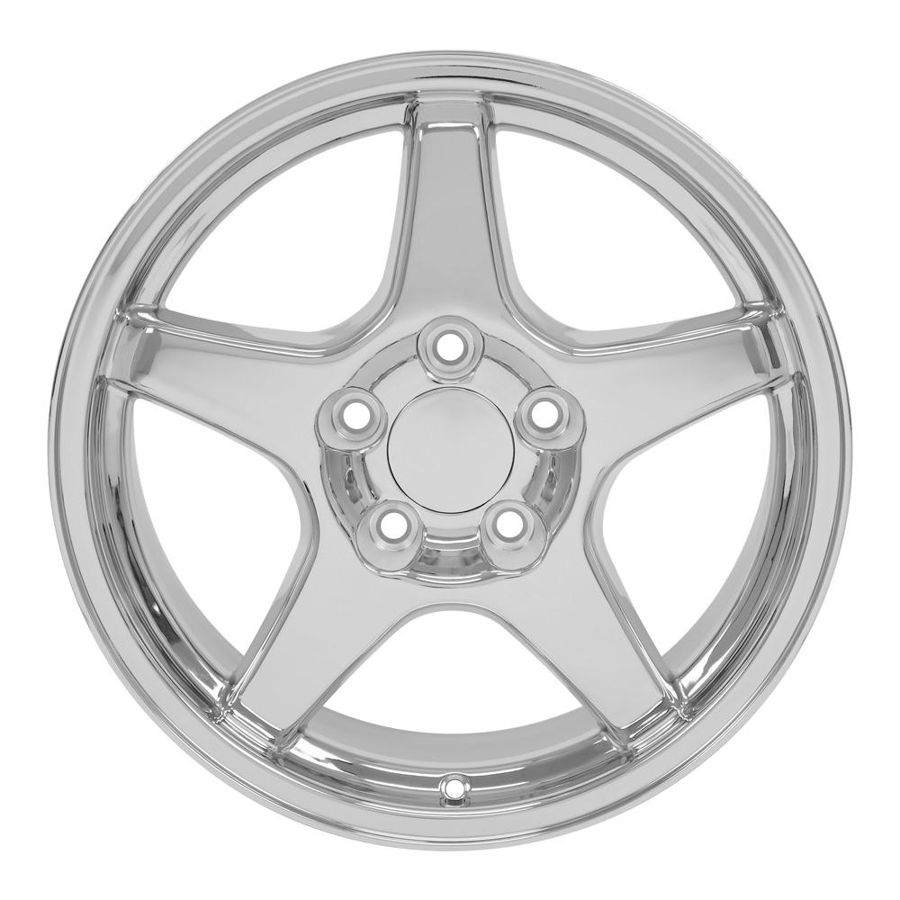 OE Wheels CV01 17x9.5 5x120.65 56et Chrome Wheel