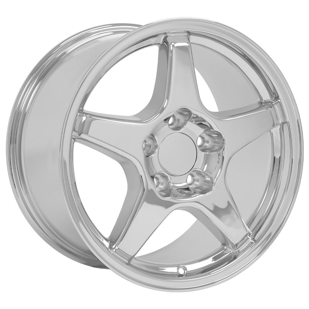 OE Wheels CV01 17x9.5 5x120.65 56et Chrome Wheel