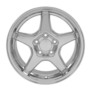 OE Wheels CV01 17x11 5x120.65 50et Chrome Wheel