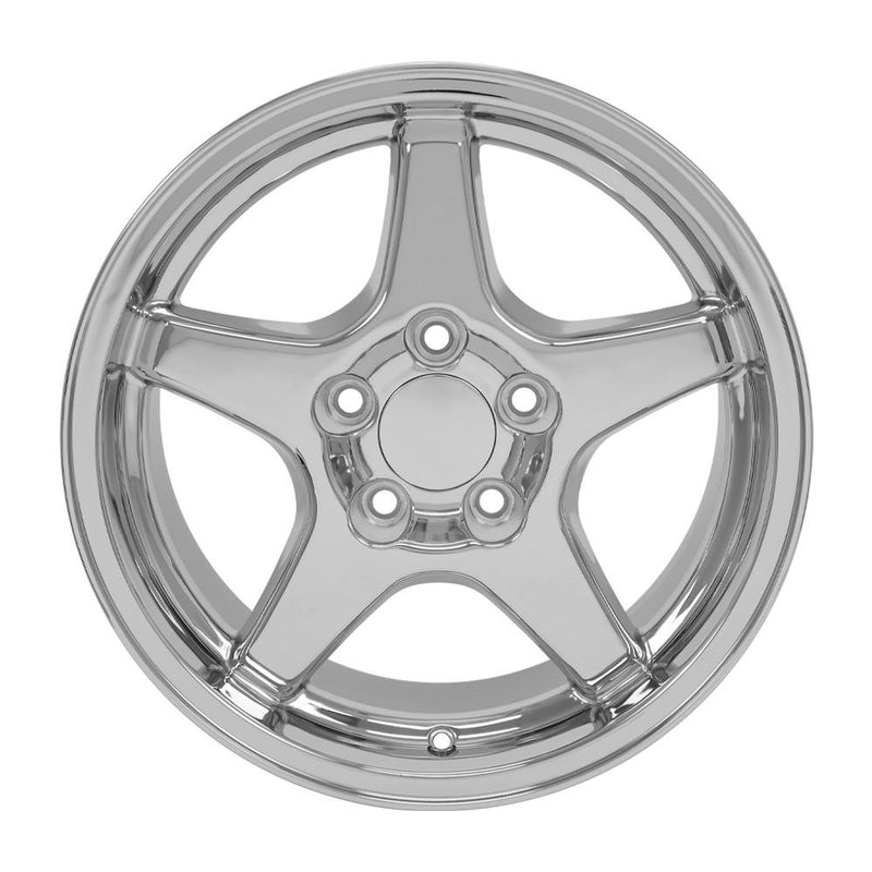 OE Wheels CV01 17x11 5x120.65 50et Chrome Wheel