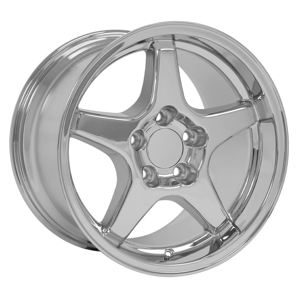 OE Wheels CV01 17x11 5x120.65 50et Chrome Wheel