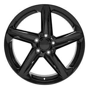 OE Wheels CV02D 19x8.5 5x120 52et Gloss Black Wheel