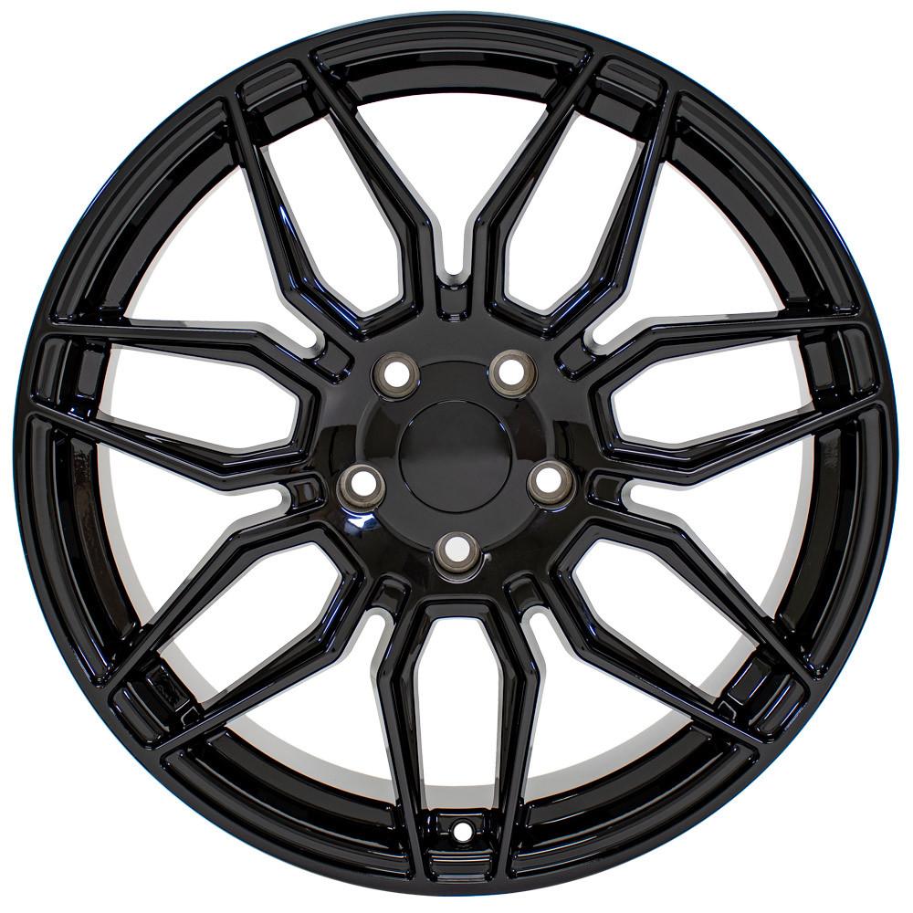 OE Wheels CV03D 19x8.5 5x120 51et Gloss Black Wheel