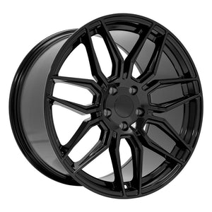 OE Wheels CV03D 20x11 5x120 64et Gloss Black Wheel