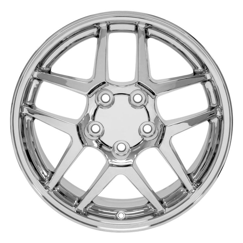 OE Wheels CV04 17x9.5 5x120.65 54et Chrome Wheel