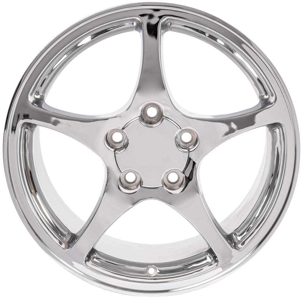 OE Wheels CV05 18x9.5 5x120.65 65et Chrome Wheel