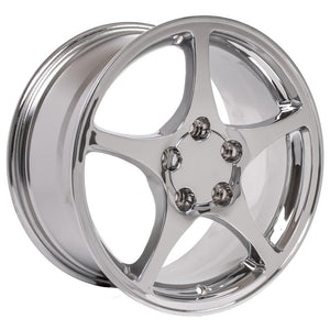 OE Wheels CV05 18x9.5 5x120.65 65et Chrome Wheel